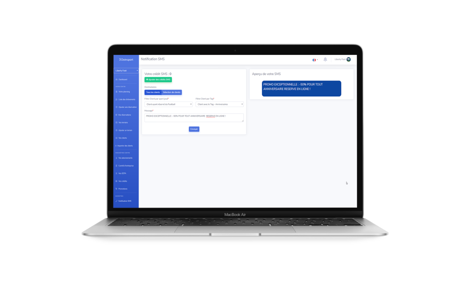 screenshot of Doinsport