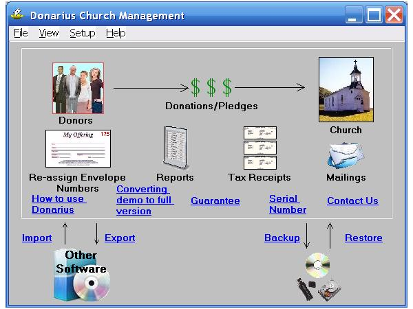 screenshot of Donarius