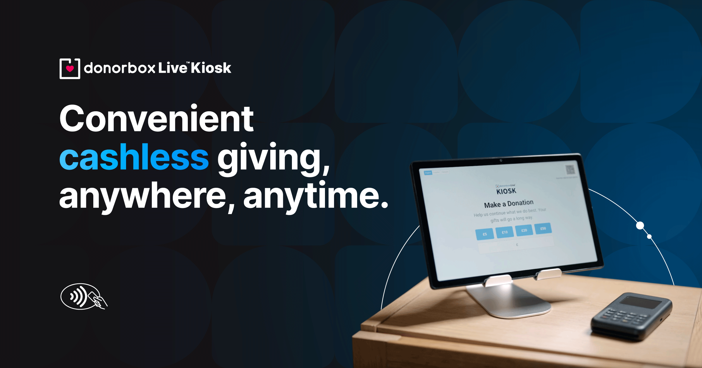 screenshot of Donorbox