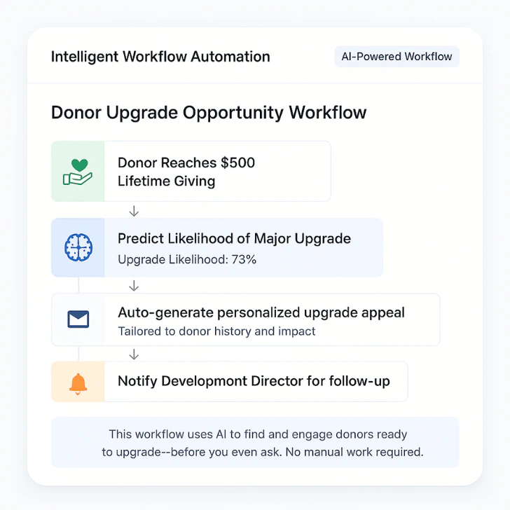 screenshot of Donorlytics