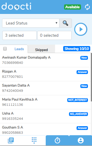 screenshot of Doocti