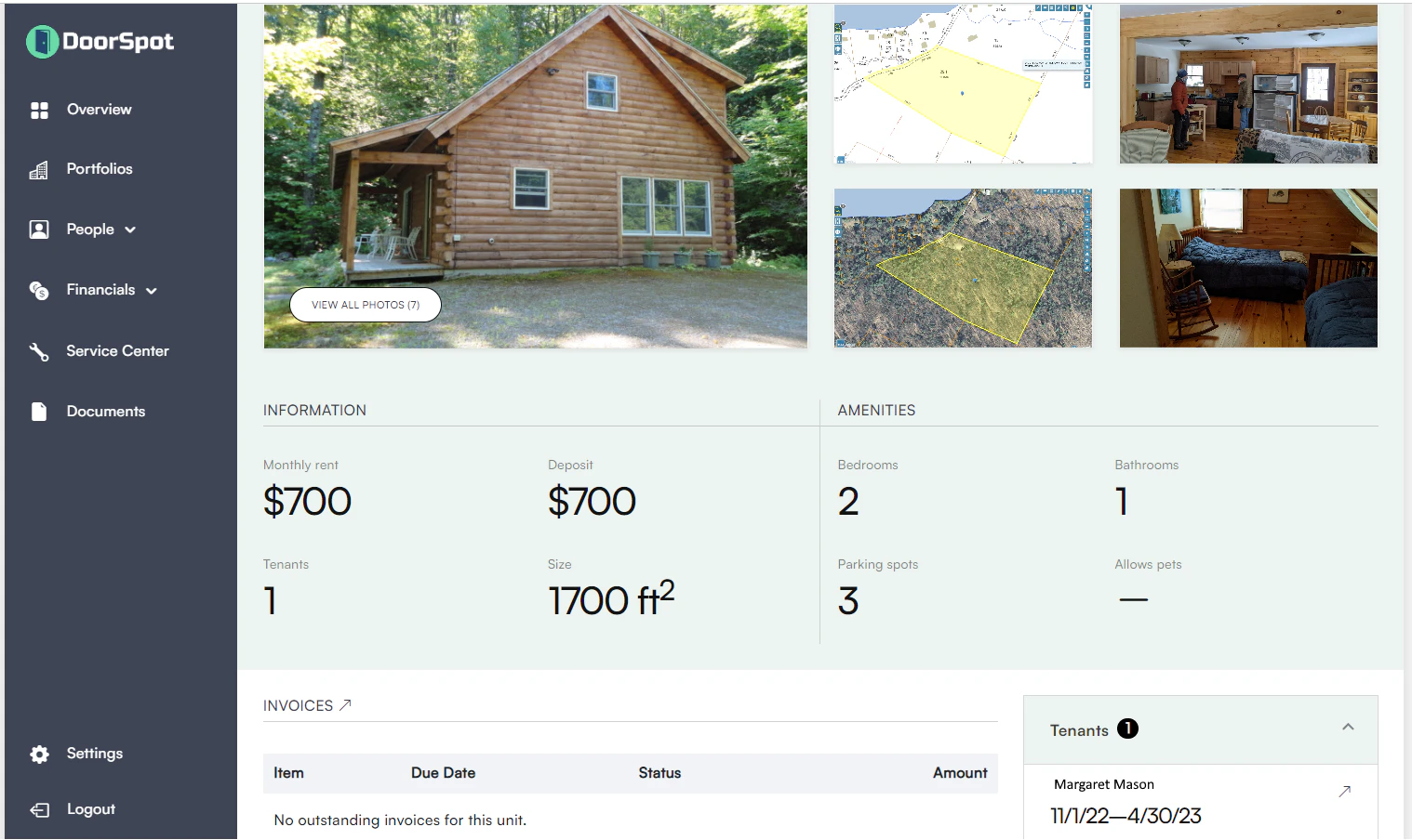 screenshot of DoorSpot
