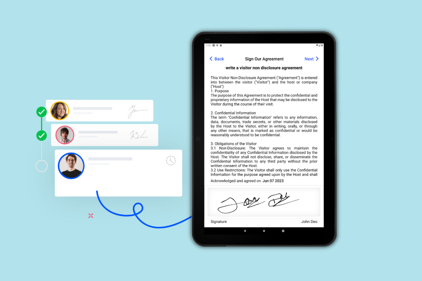 screenshot of Doordesk