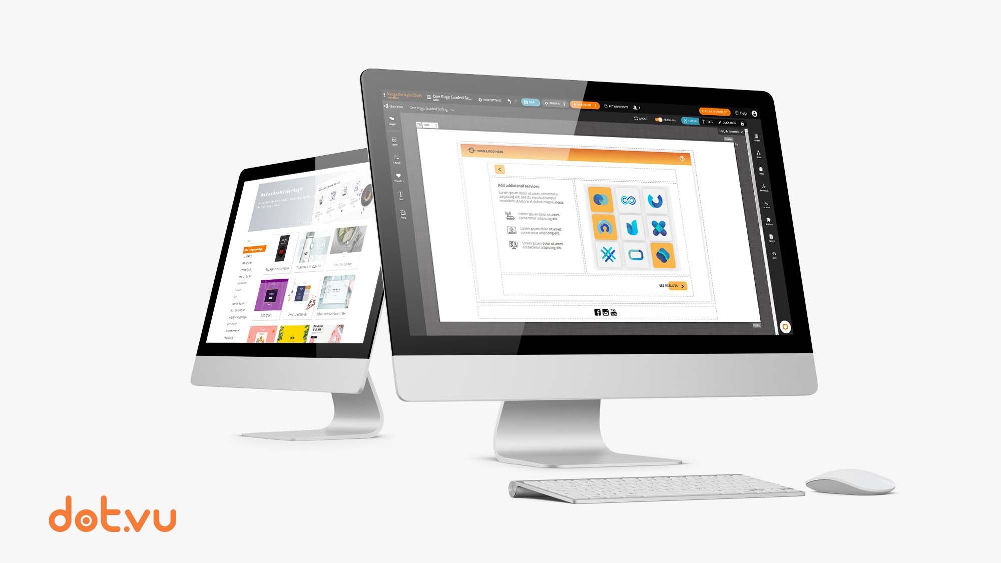 screenshot of Dot.vu