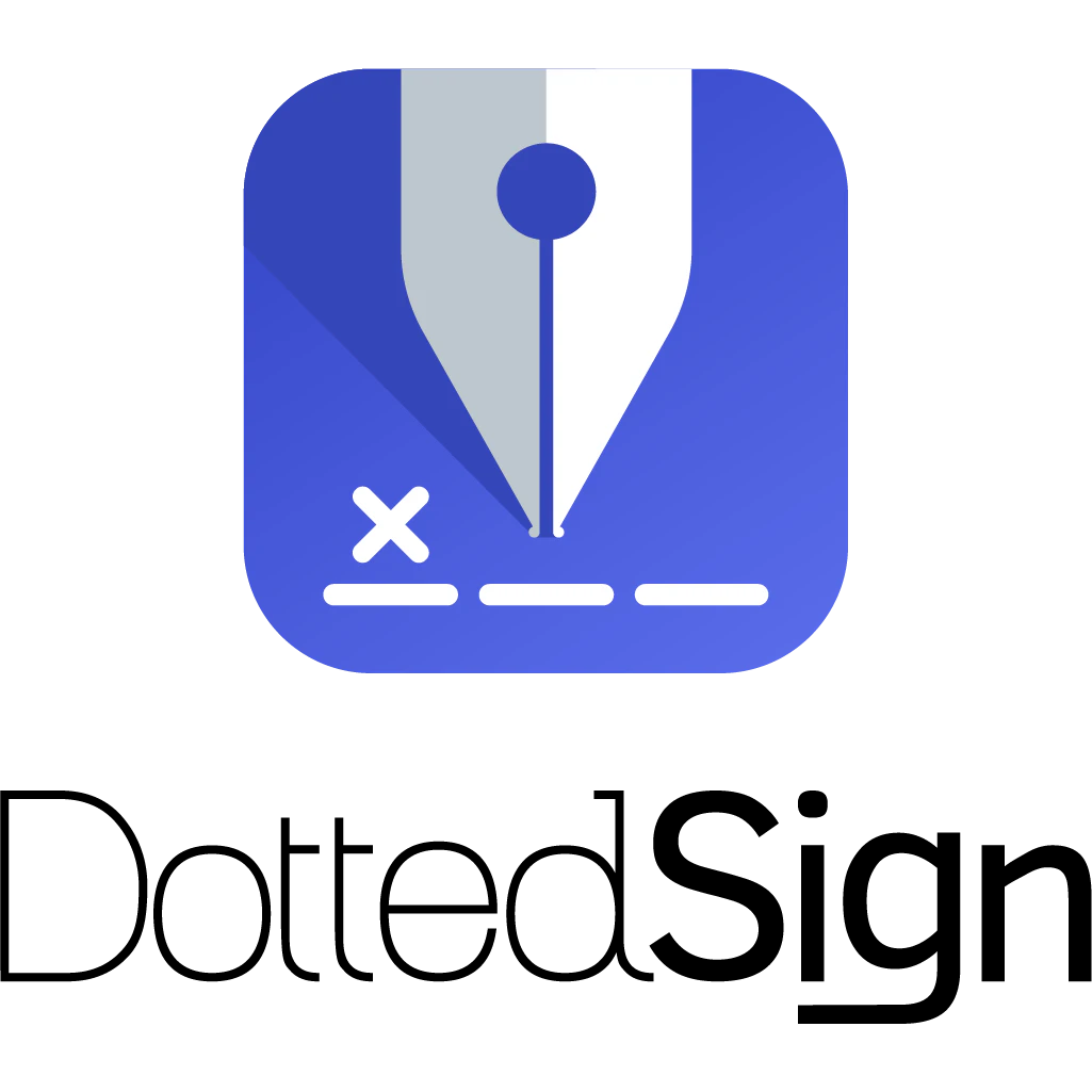 screenshot of DottedSign