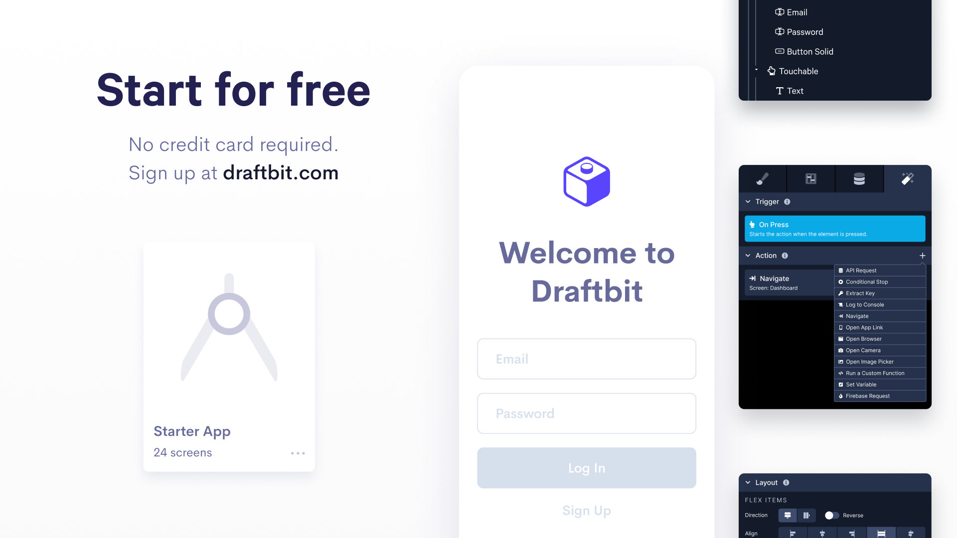 screenshot of Draftbit