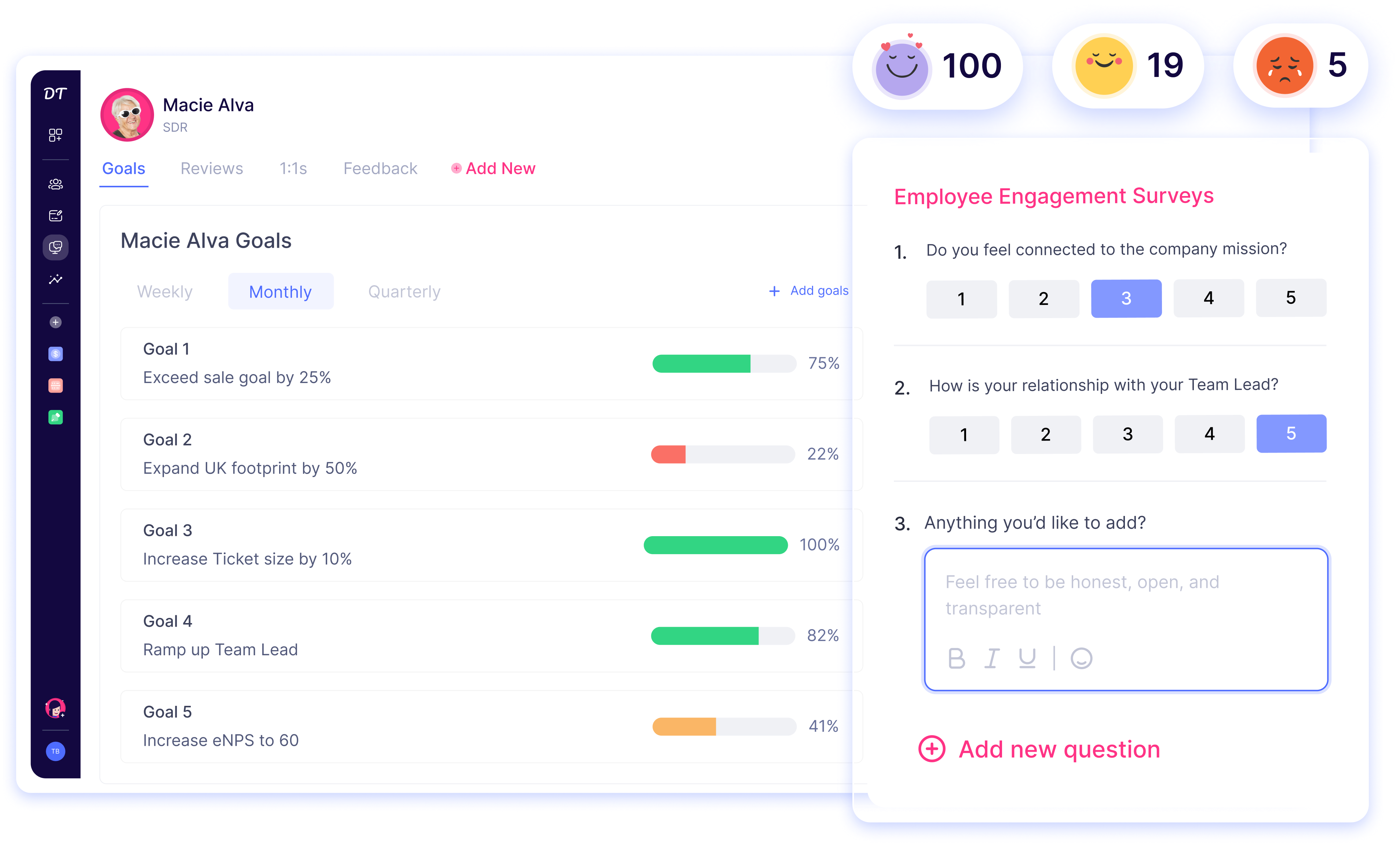 screenshot of DreamTeam