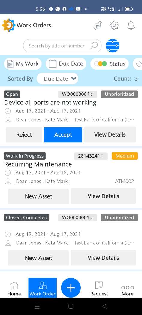 screenshot of DreamzCMMS