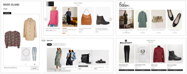 screenshot of Dressipi