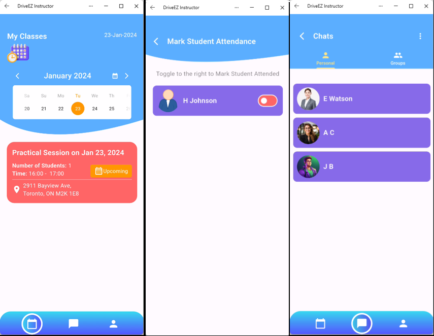 screenshot of DriveEZ