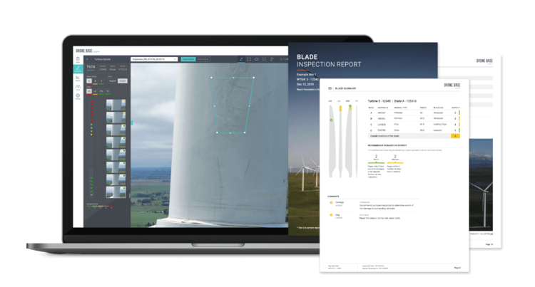 screenshot of DroneBase