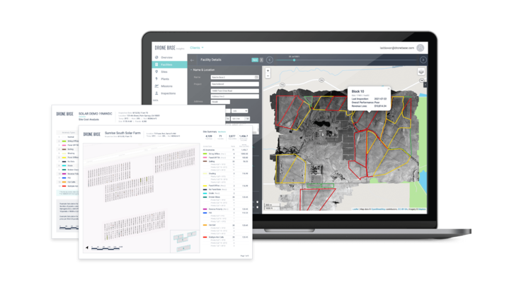 screenshot of DroneBase