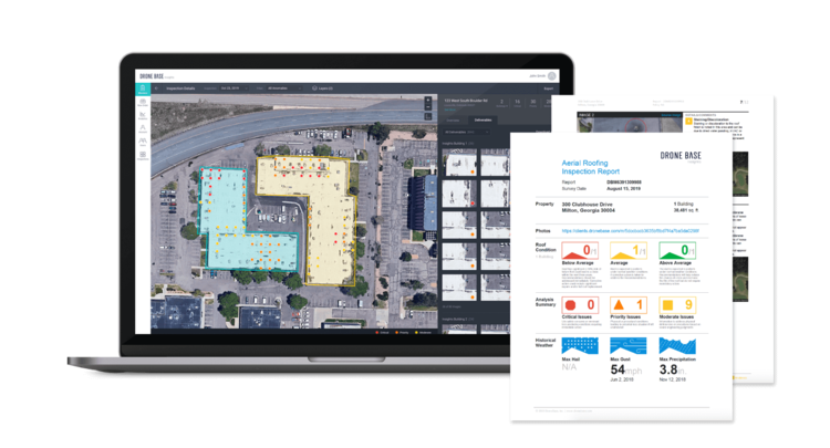 screenshot of DroneBase