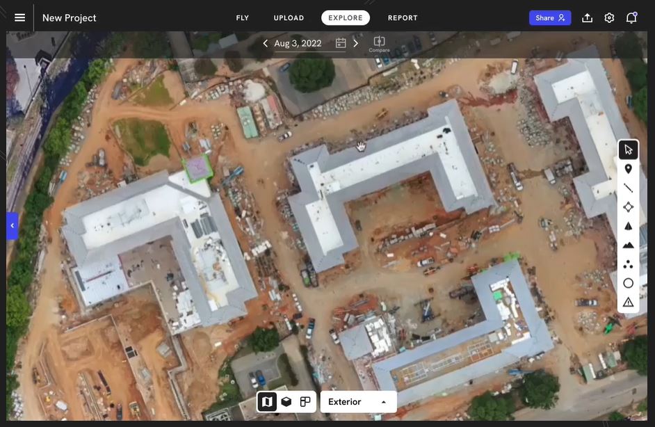 screenshot of DroneDeploy