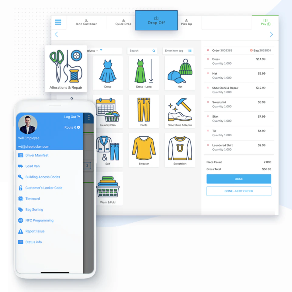 screenshot of DropLocker