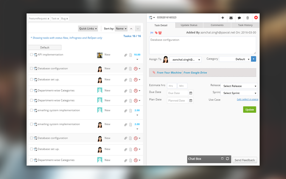 screenshot of Drutas