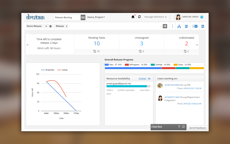 screenshot of Drutas