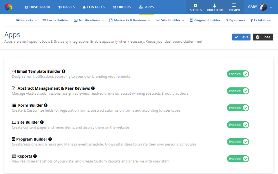 screenshot of Dryfta