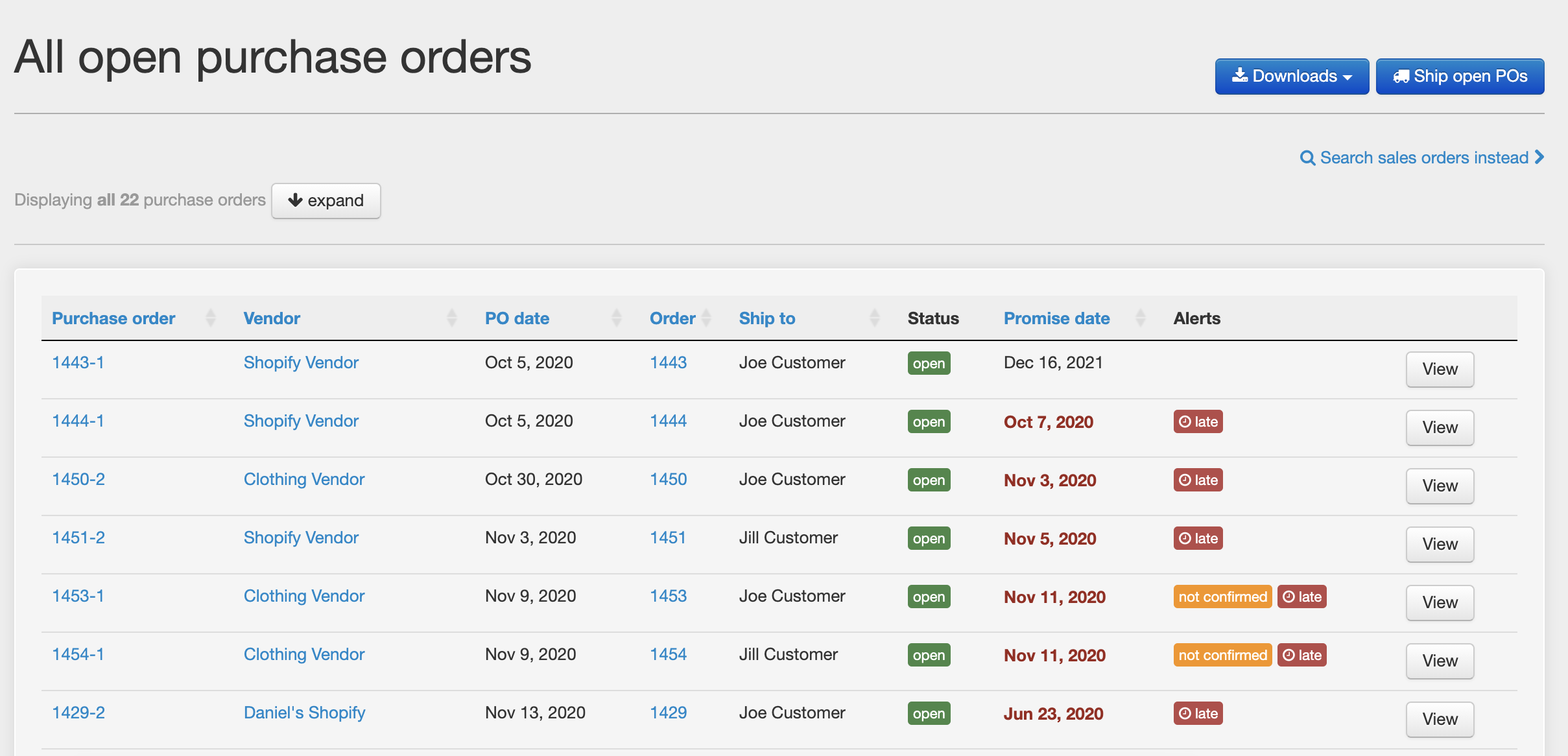 screenshot of Duoplane