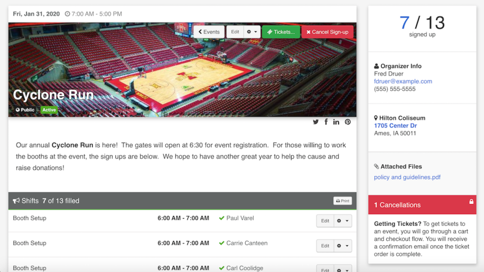screenshot of Duplie