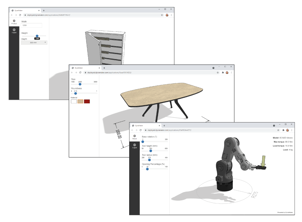 screenshot of DynaMaker