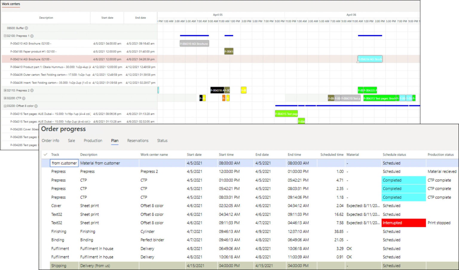 screenshot of DynamicsPrint