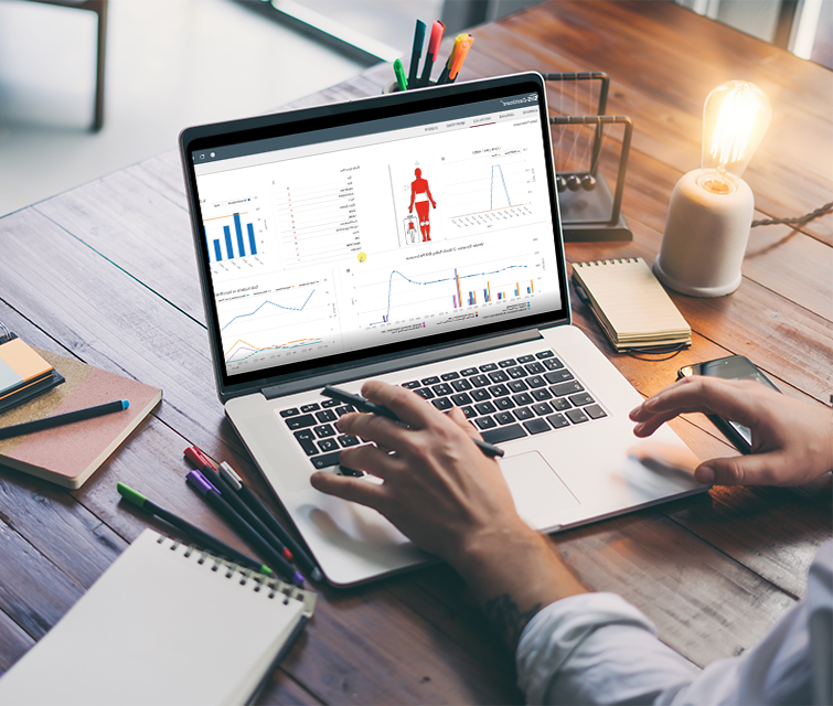 screenshot of EHS-Dashboard