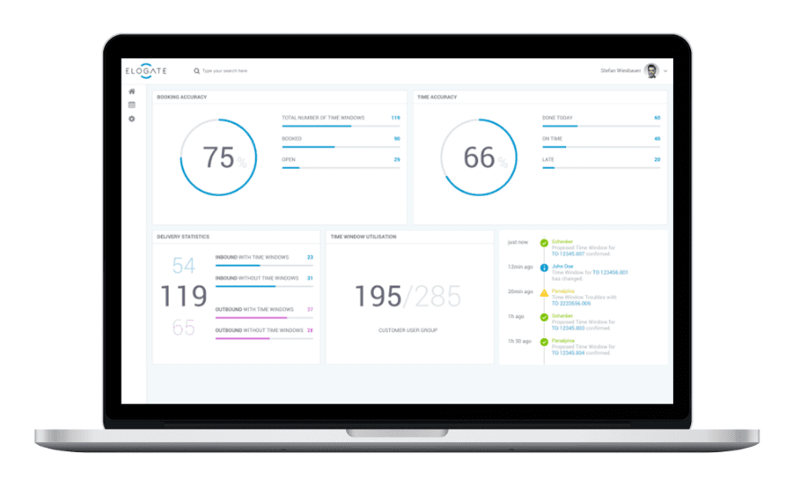 screenshot of ELOGATE