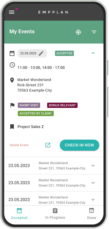 screenshot of EMPPLAN