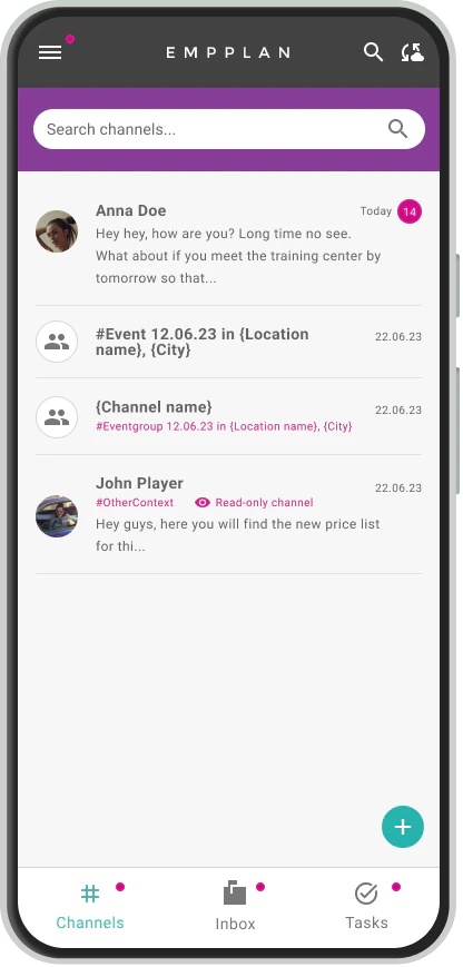 screenshot of EMPPLAN
