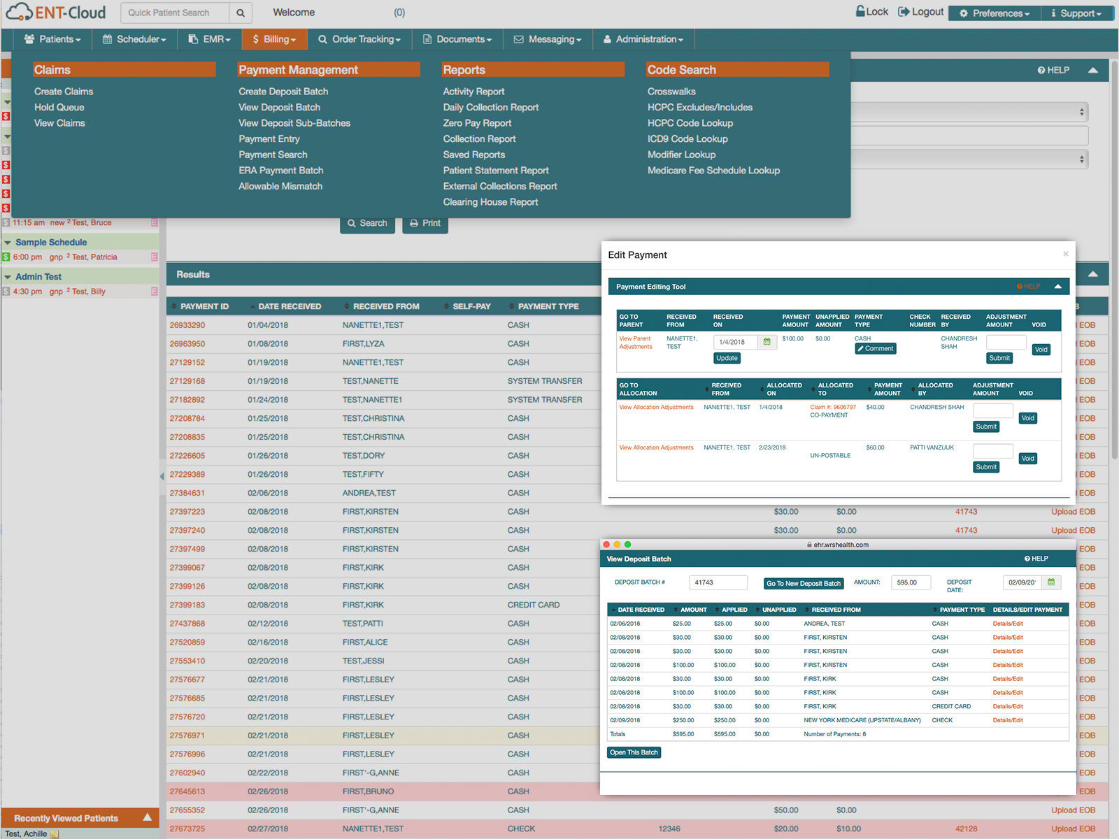 screenshot of ENT-Cloud