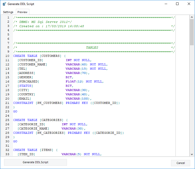 screenshot of ERBuilder