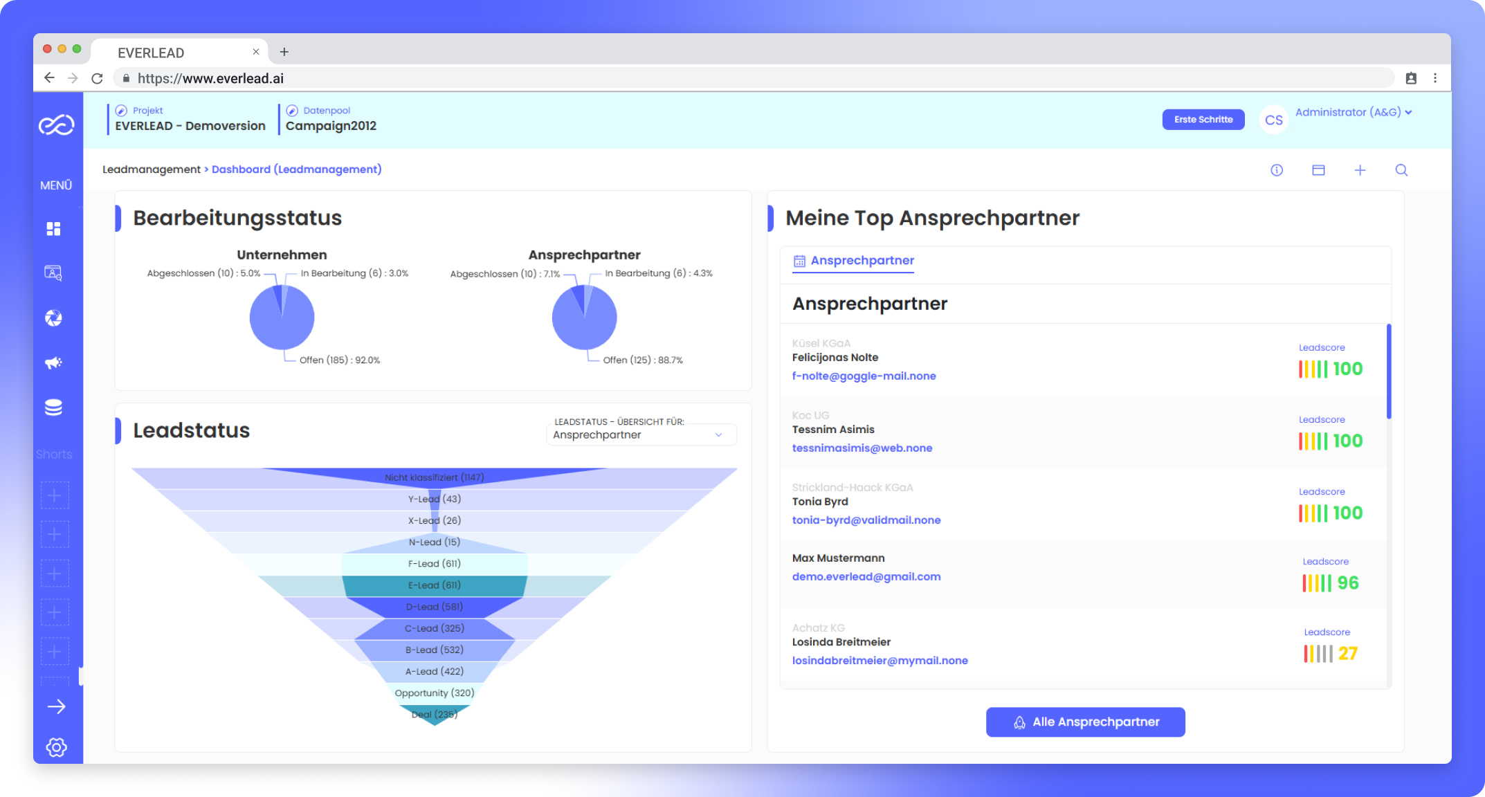 screenshot of EVERLEAD