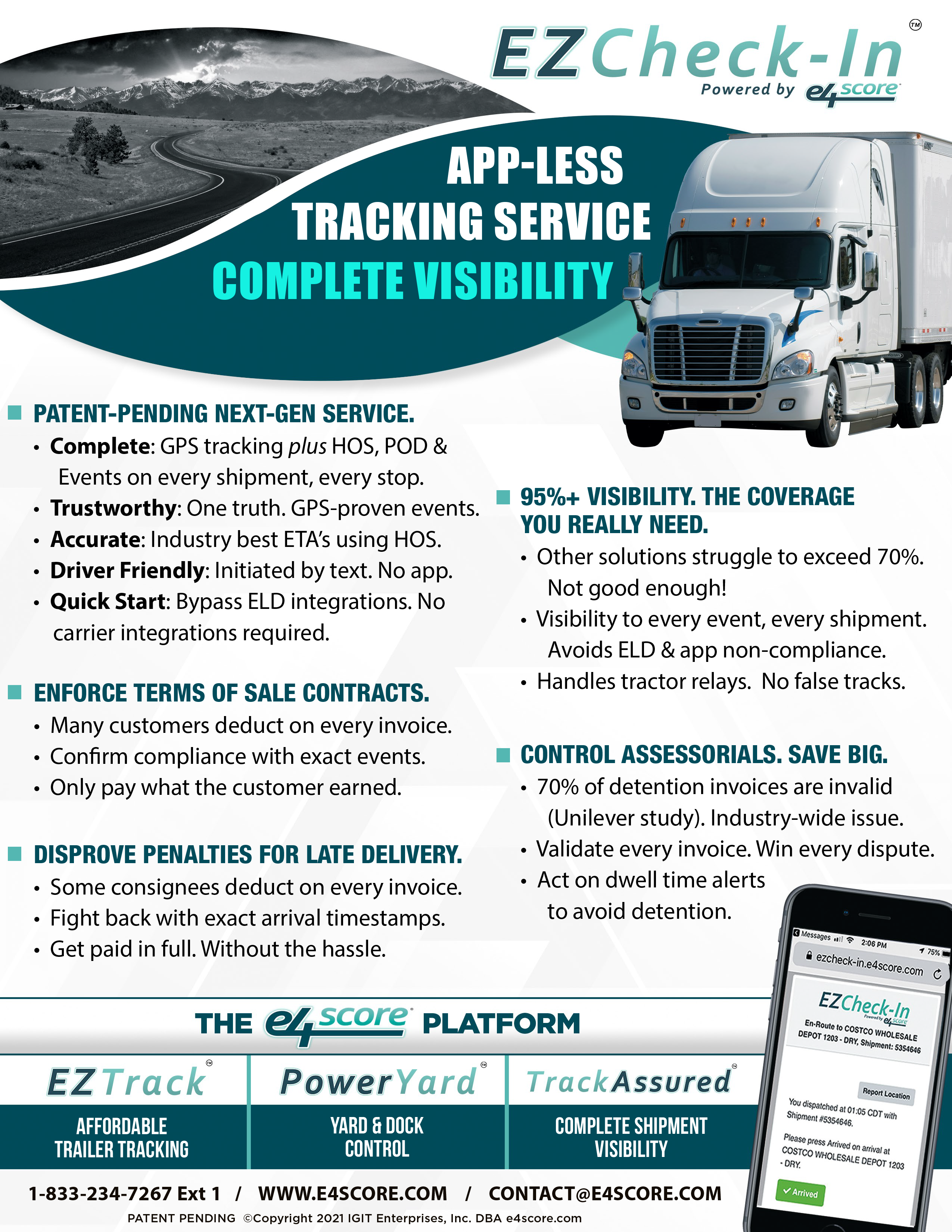 screenshot of EZCheck-In