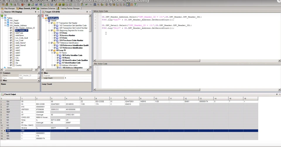 screenshot of EZConnect