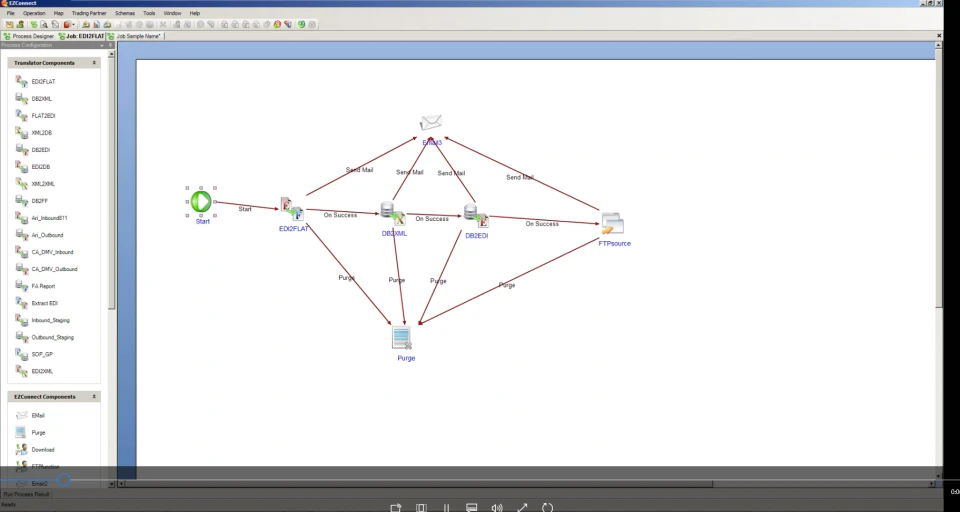 screenshot of EZConnect