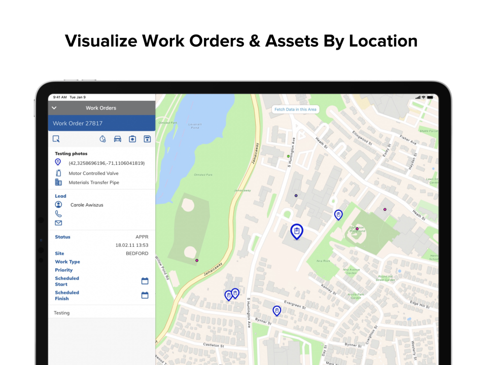 screenshot of EZMaxMobile