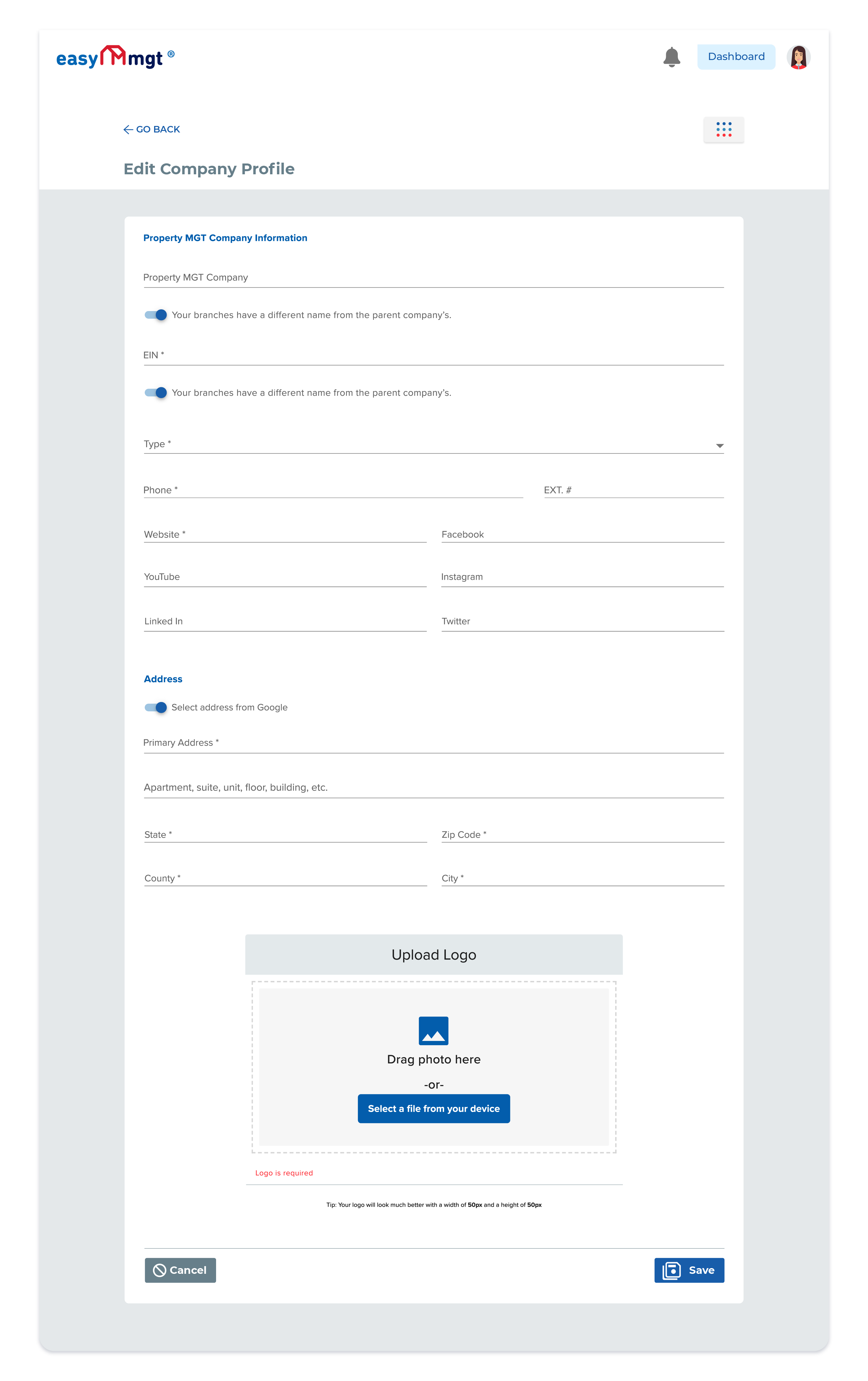 screenshot of Easy-MGT