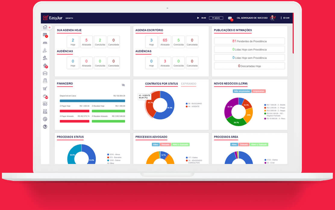 screenshot of EasyJur