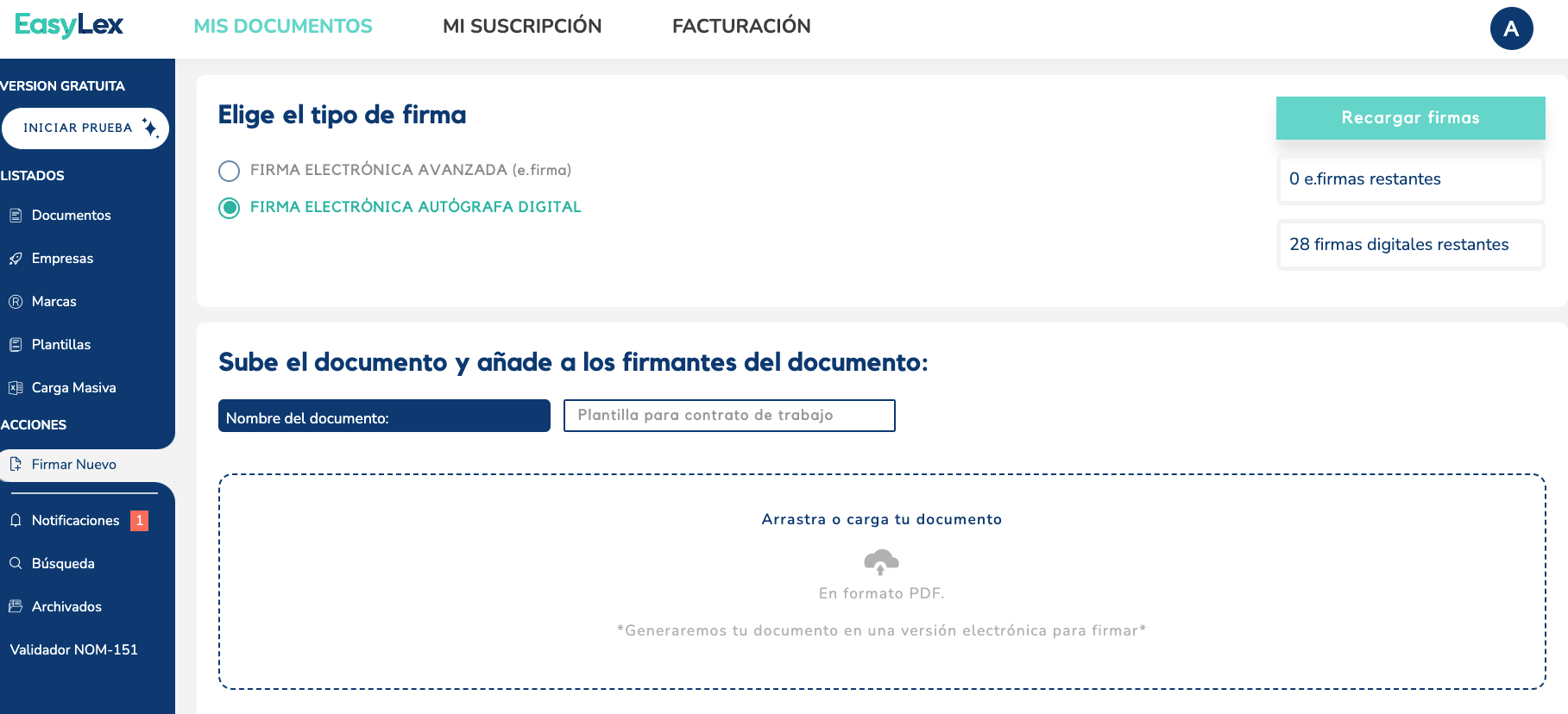 screenshot of EasyLex