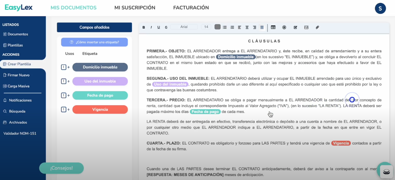 screenshot of EasyLex