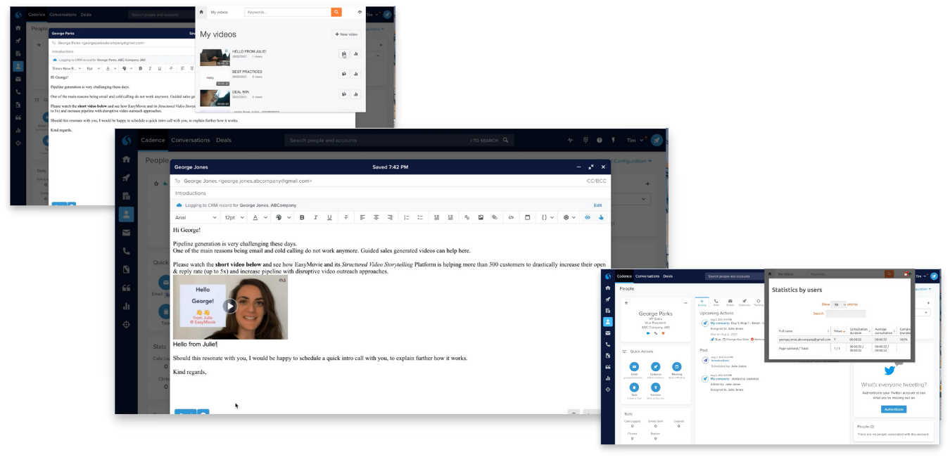 screenshot of EasyMovie
