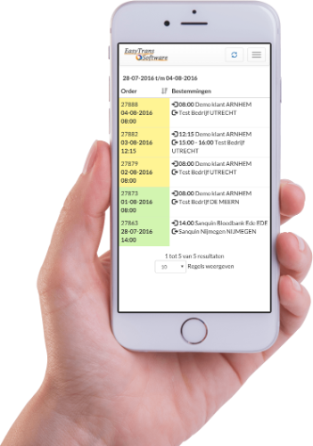 screenshot of EasyTrans