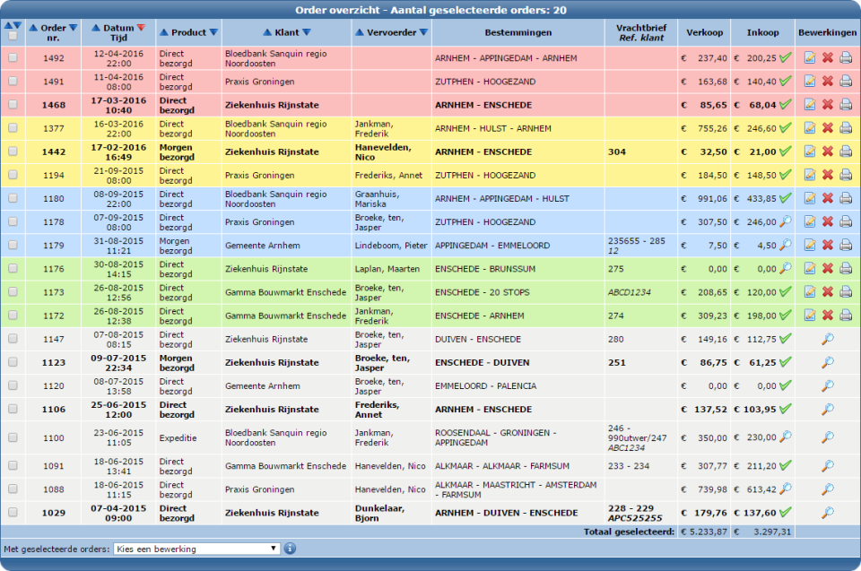 screenshot of EasyTrans