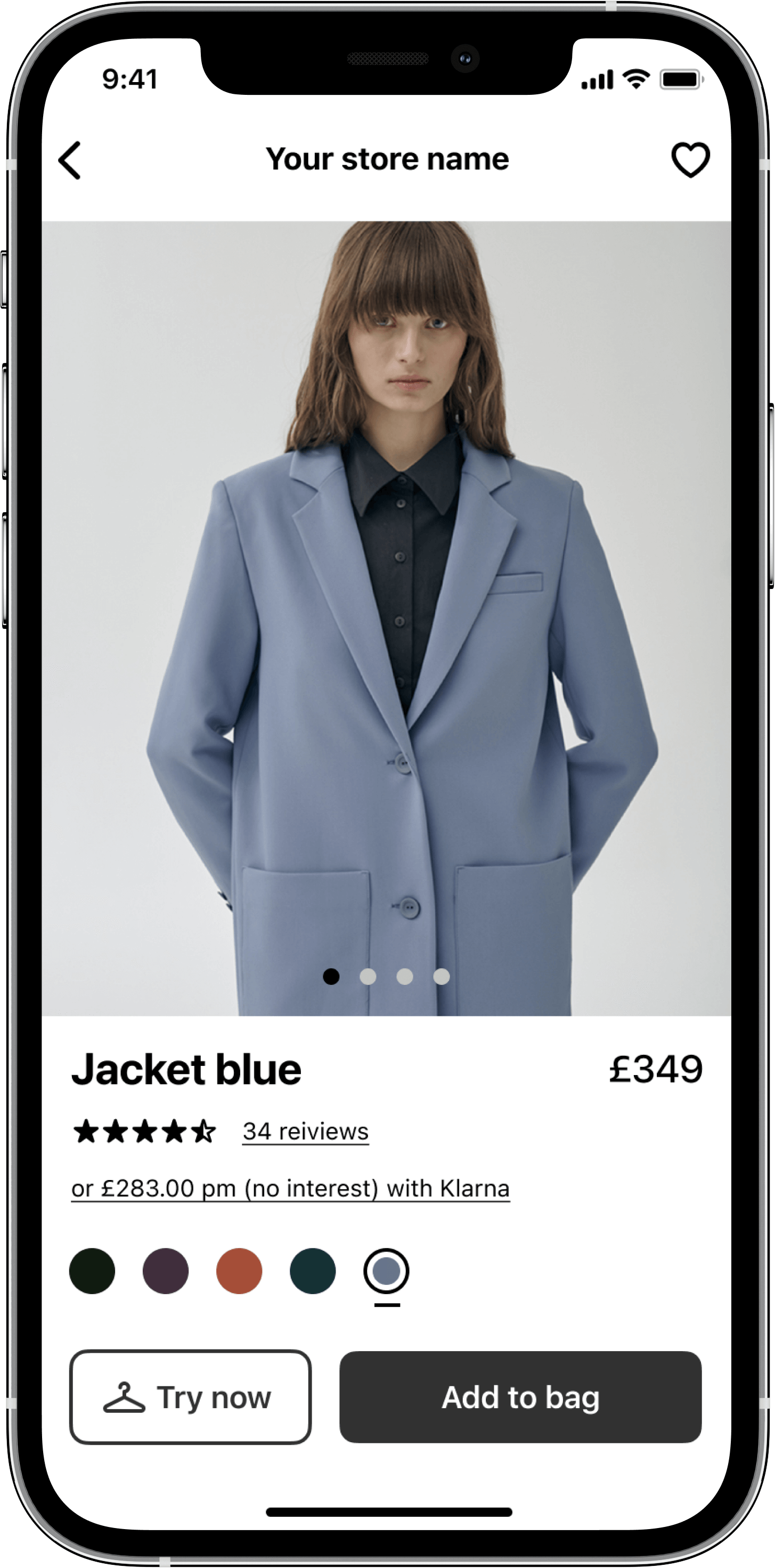 screenshot of EasyTry