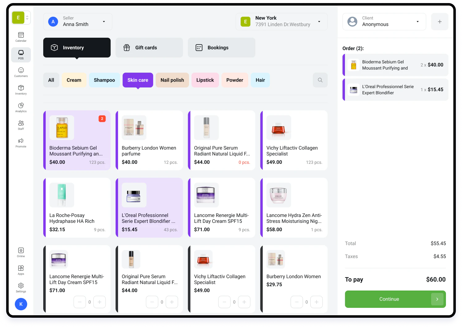 screenshot of EasyWeek
