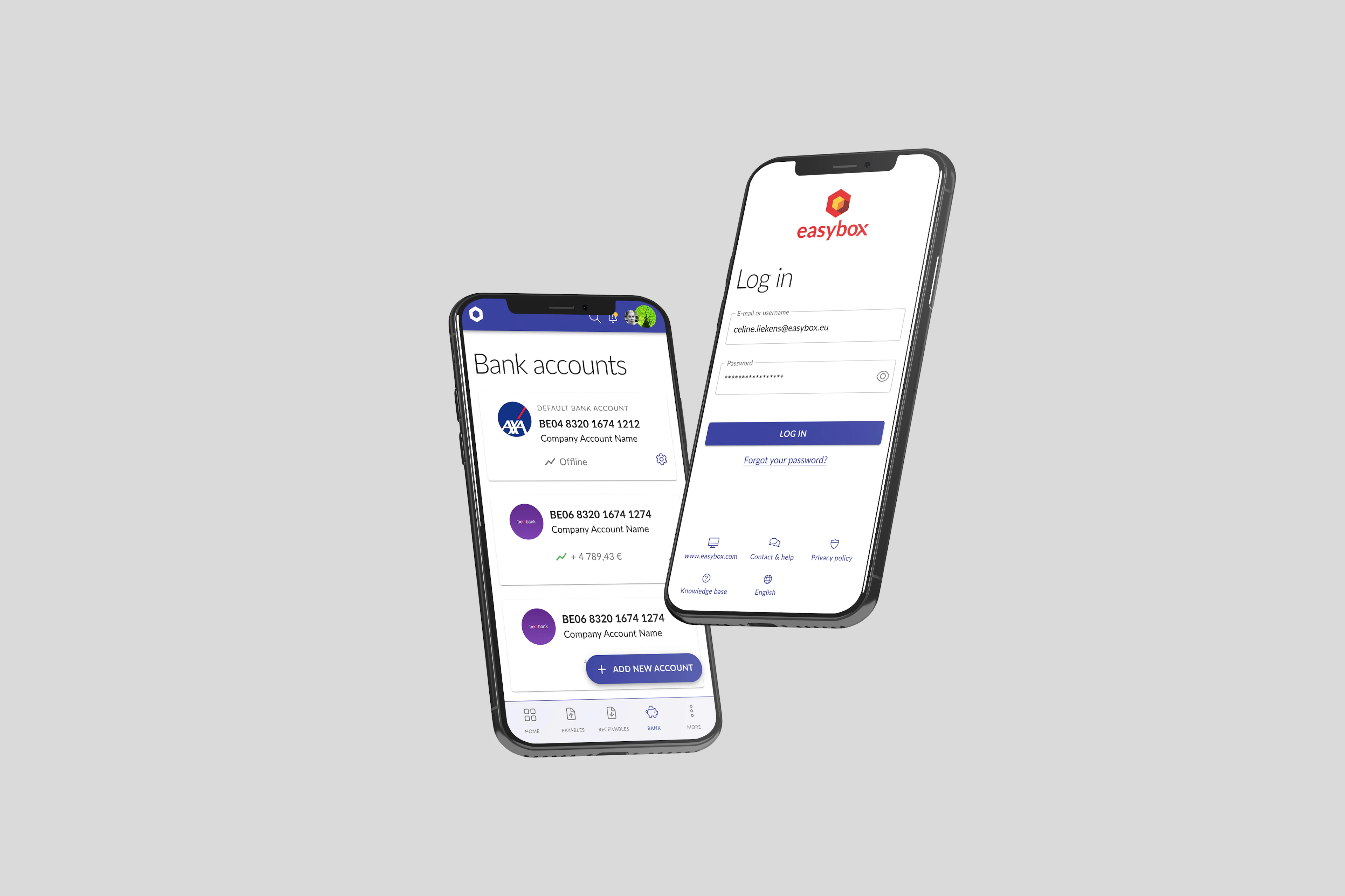 screenshot of Easybox