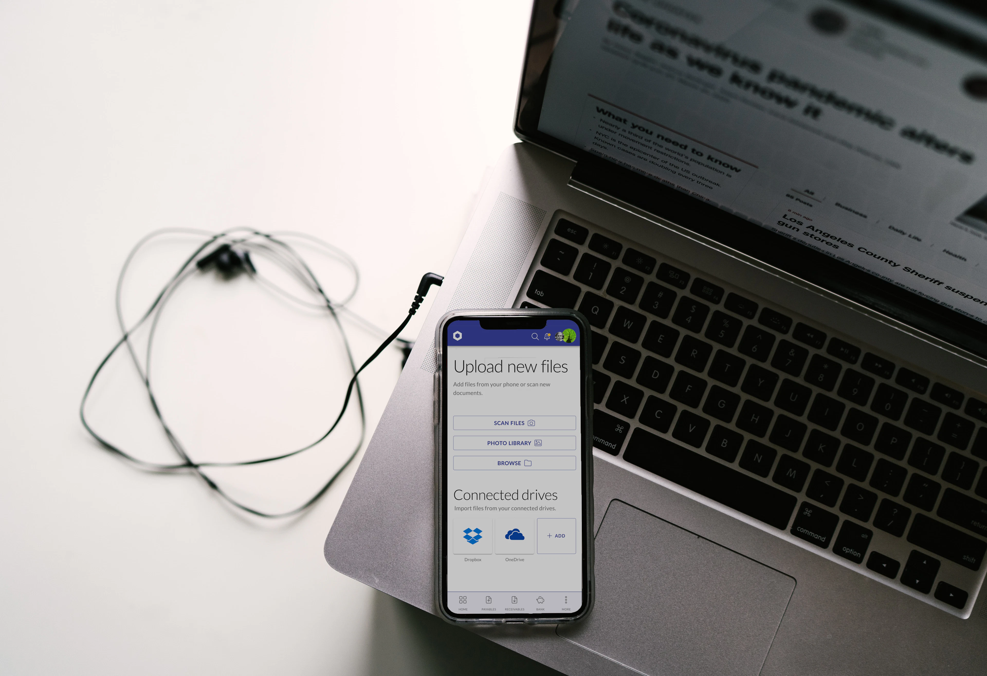 screenshot of Easybox