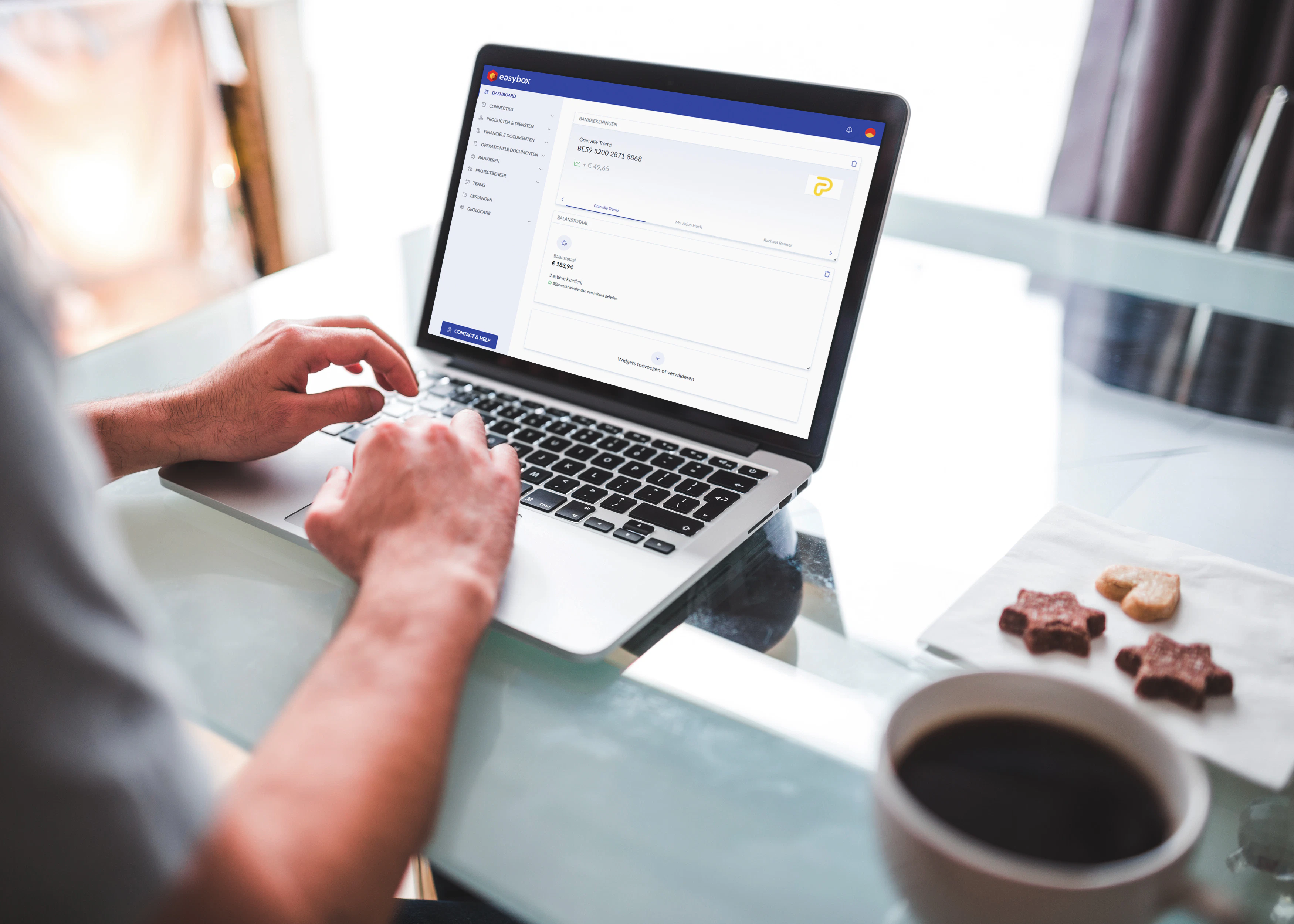 screenshot of Easybox