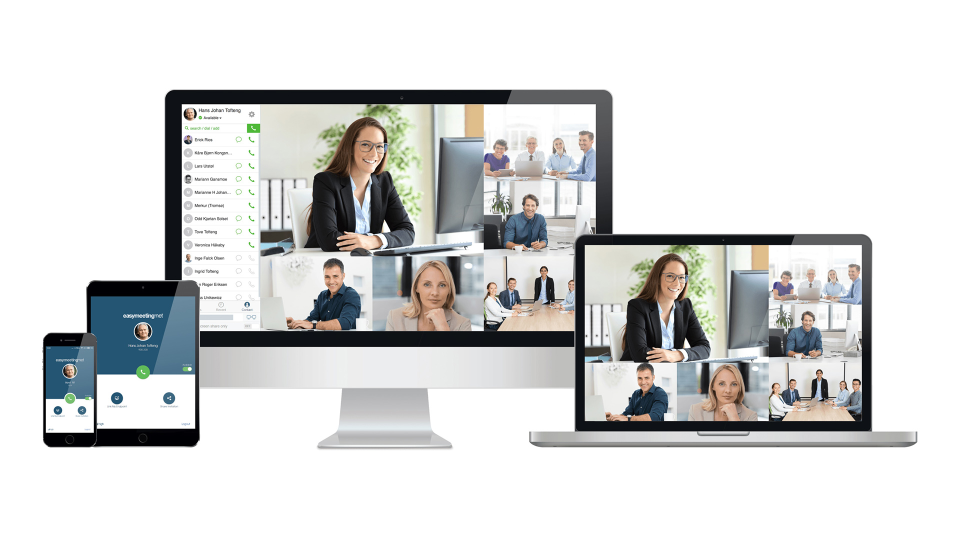 screenshot of Easymeeting